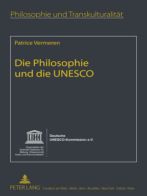 cover image of Die Philosophie und die UNESCO
